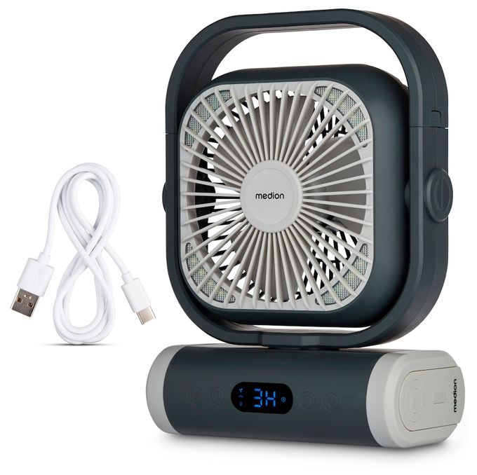 Ventilator Zimmerdecke, Flur, Tisch 48 dB  E10TF MD12065 (Grau, Weiß) 