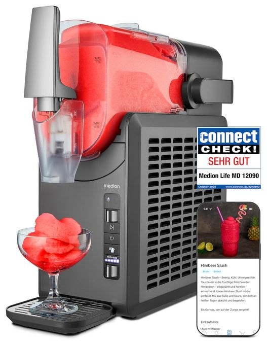 2,6 l Eismaschine Life MD12090 Slush 