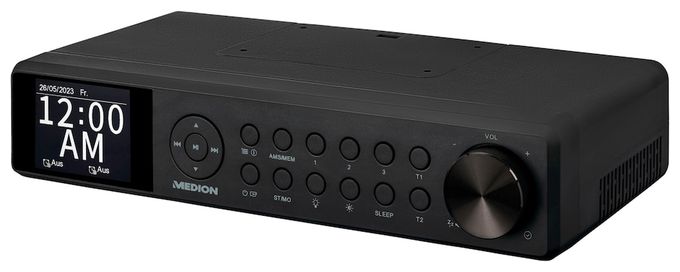 Bluetooth DAB+, PLL, UKW Radio Uhr  Life P66750 (Schwarz) 