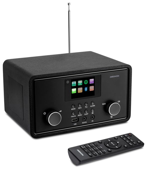 Bluetooth AM, DAB+, FM Radio Persönlich  Life P85027 (Schwarz) 