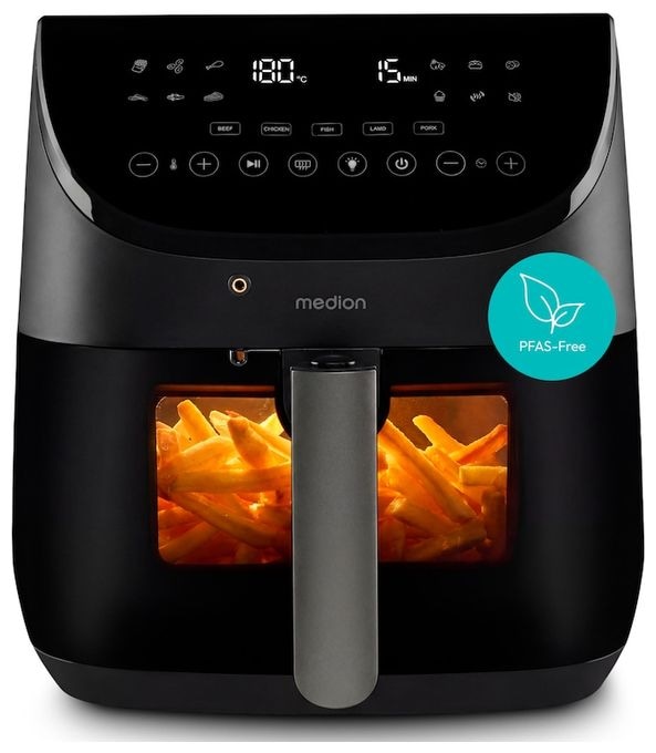 Heißluftfritteuse 6,6 l  Life X20 XL MD13060 (Schwarz) 