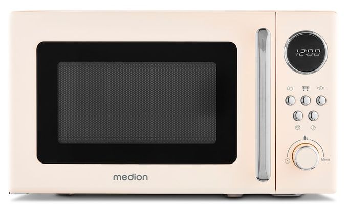 Freistehende Mikrowelle 800 W Größe: klein 5 Stufen  MD15000 (Pink) 