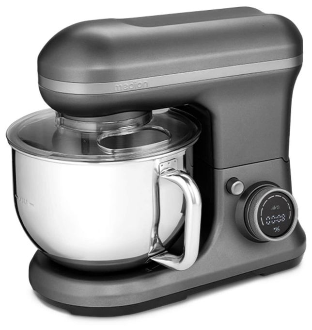 1200 W Küchenmaschine 5 l  MD18420 (Anthrazit/Edelstahl) 