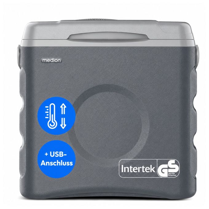 30 l Kühlbox  MD370030 (Silber, Weiß) 