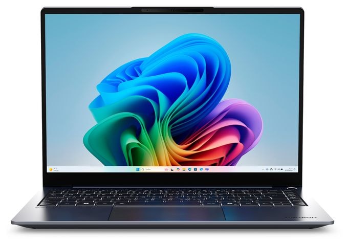 WQXGA+ Notebook 35,6 cm (14 Zoll) 2880 x 1800 Pixel 512 GB SSD Windows 11 Home Intel Core Ultra 5 max. 4,5 GHz  SPRCHRGD 14 S2 (Schwarz) 