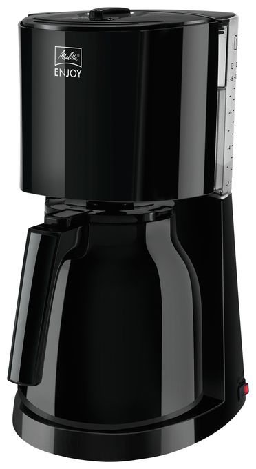 8 Tassen Thermo Filterkaffeemaschine  1017-06 Enjoy Therm (Schwarz) 