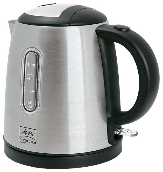 1,0 l Wasserkocher 2200 W  1018-03 Prime Aqua Mini (Schwarz, Edelstahl) 