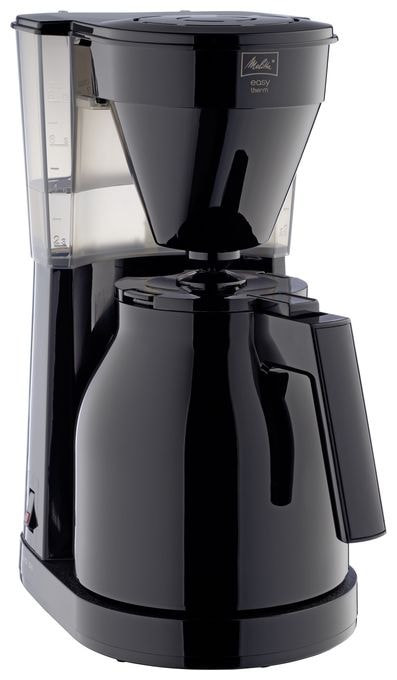 8 Tassen Thermo Filterkaffeemaschine  1023-06  Easy II Therm (Schwarz) 
