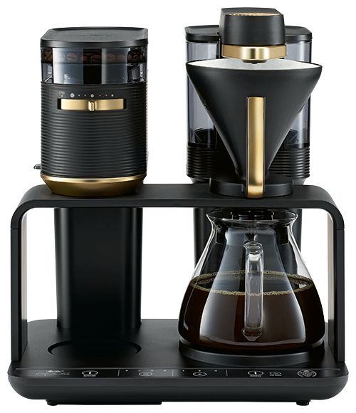 8 Tassen Filterkaffeemaschine 1,0 l  1024-04 Epos (Schwarz/Gold) 