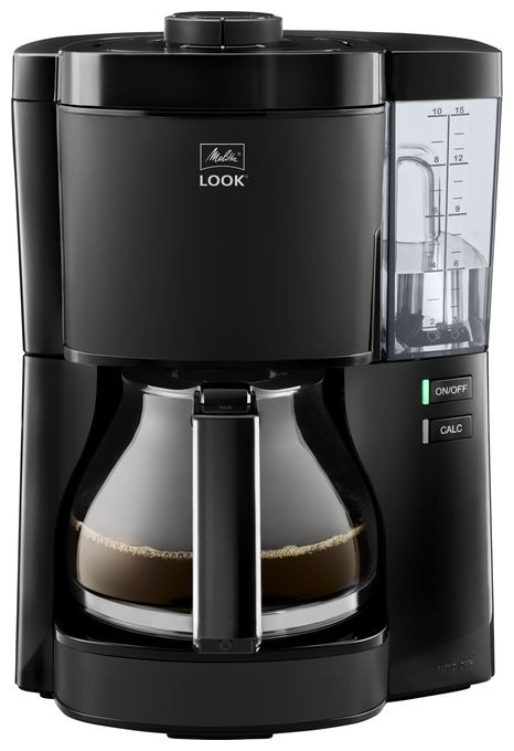15 Tassen Filterkaffeemaschine 1,2 l  1025-02 Look V Basic (Schwarz) 