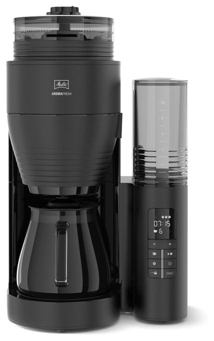 10 Tassen Filterkaffeemaschine 1,2 l  1030-05 Aromafresh (Schwarz) 