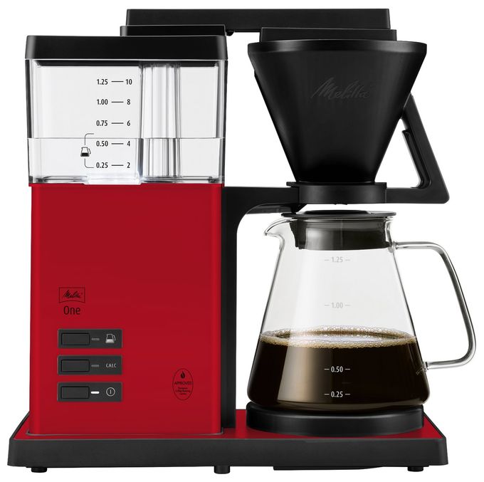 10 Tassen Filterkaffeemaschine 1,2 l  1031-04 One (Rot) 