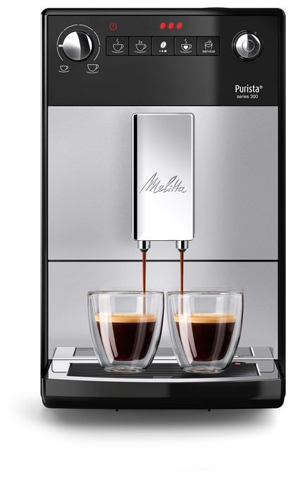 Kaffeevollautomat 15 bar 1,2 l  F230-101 Purista (Schwarz, Silber) 