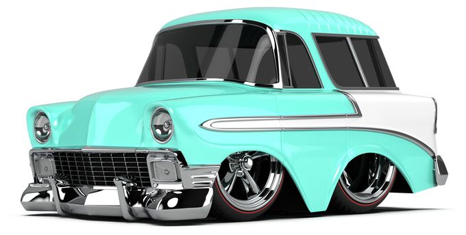 CarTuned Series 2 - 1956 Chevy Nomad (Custom) 