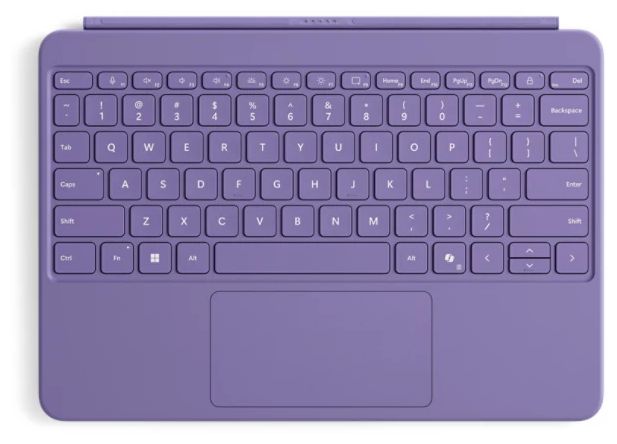 für Microsoft Surface Pro 12" bis 30,5 cm (12") (Violet) Pro Keyboard 