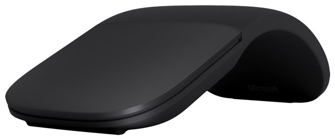 1000 DPI Reisen Maus BlueTrack  Surface Arc Mouse (Rot) 