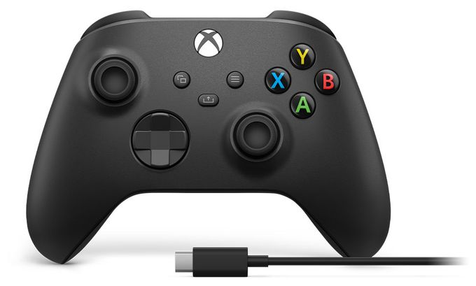 Analog / Digital Gamepad für Android, PC, Xbox One, Xbox Series S, Xbox Series X, iOS  Xbox Wireless Controller (Schwarz) 