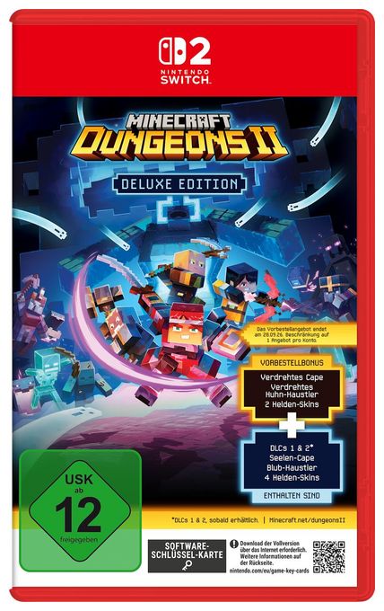 Minecraft Dungeons II Deluxe Edition (Nintendo Switch 2) 