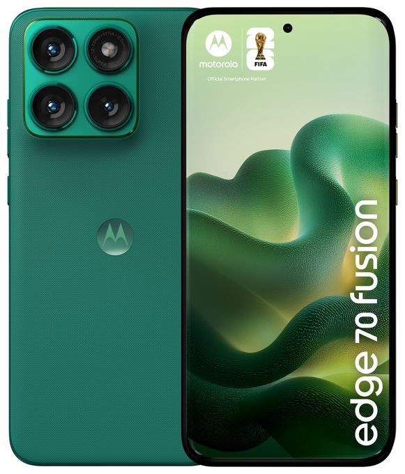 256 GB 5G Smartphone 17,2 cm (6.78") 2,5 GHz Android 50 MP Dual Kamera Dual Sim WiFi 6E (PANTONE Sporting Green) Edge 70 Fusion 