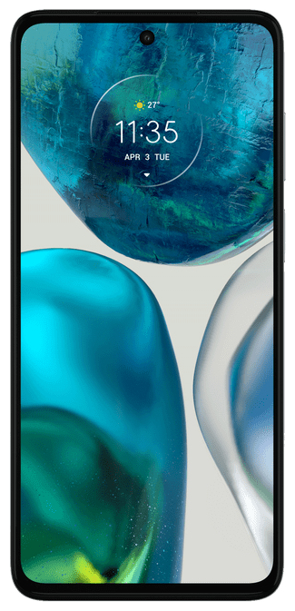 Moto G52 4G Smartphone 16,8 cm (6.6 Zoll) 128 GB Android 50 MP Dreifach Kamera Dual Sim (Weiß) 