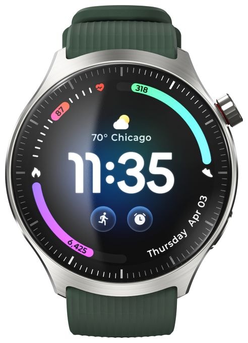 46 mm  Smartwatch Rund IP68 4G  Moto Watch Ultra (Edelstahl) 