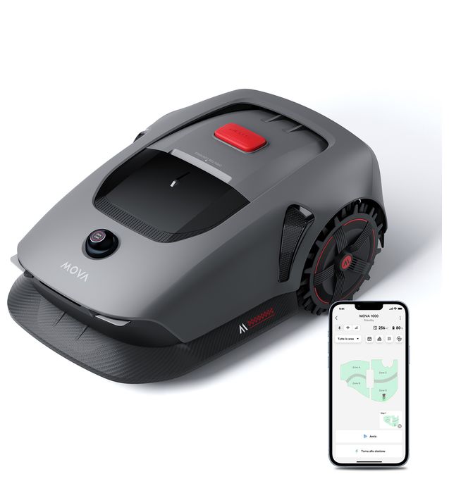 Rasenmähroboter bis 1000 m² M1000 ohne Begrenzungsdraht 