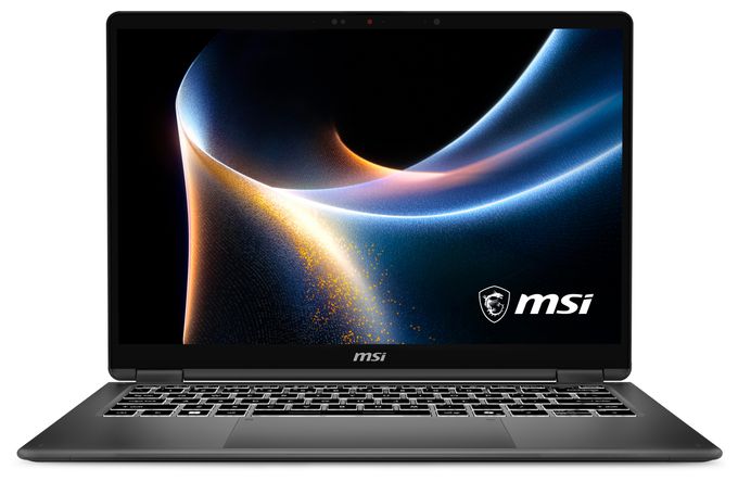 Full HD Notebook 35,6 cm (14 Zoll) 1920 x 1200 Pixel 2 TB SSD Windows 11 Home Intel Core Ultra 9 max. 4,9 GHz  Prestige 14 Flip AI+ D3MTG-055 (Grau) 