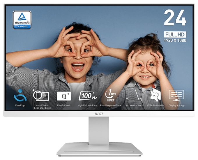 Full HD Monitor 60,5 cm (23.8 Zoll) 16:9 300 cd/m²  Pro MP2412WDE (Weiß) 