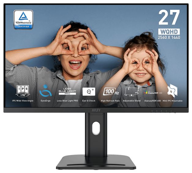 Quad HD Monitor 68,6 cm (27 Zoll) 16:9 4 ms 400 cd/m²  Pro MP273QPDE E2 (Schwarz) 