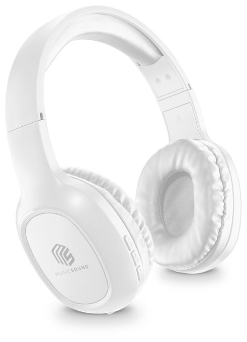Over Ear Bluetooth Kopfhörer kabellos 14 h Laufzeit  Basic (Weiß) 