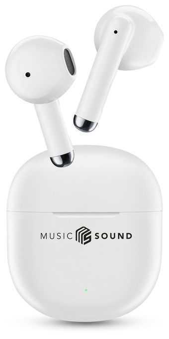 In-Ear Bluetooth Kopfhörer Kabellos TWS 4,5 h Laufzeit  Breeze (Weiß) 