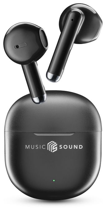In-Ear Bluetooth Kopfhörer Kabellos TWS 4,5 h Laufzeit  Breeze (Schwarz) 