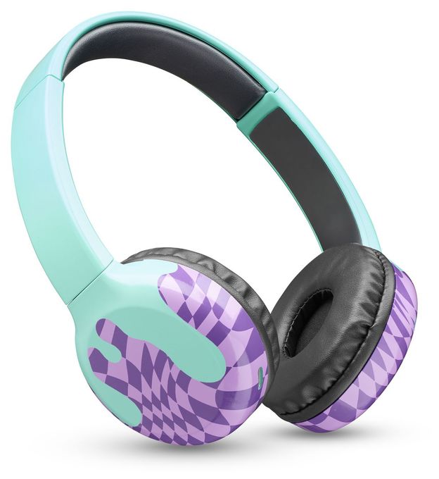 Ohraufliegender Bluetooth Kopfhörer kabellos 22 h Laufzeit  Fantasy (Grün) 