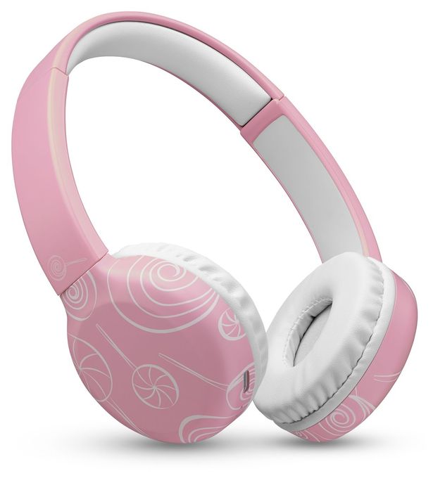 Ohraufliegender Bluetooth Kopfhörer kabellos 22 h Laufzeit  Fantasy (Pink) 