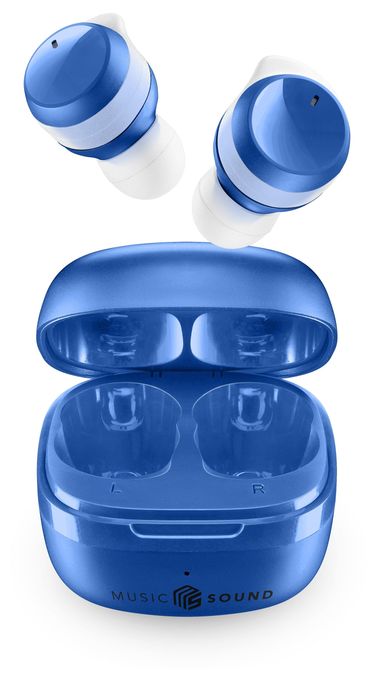 In-Ear Bluetooth Kopfhörer Kabellos TWS 25 h Laufzeit  Flow (Blau) 