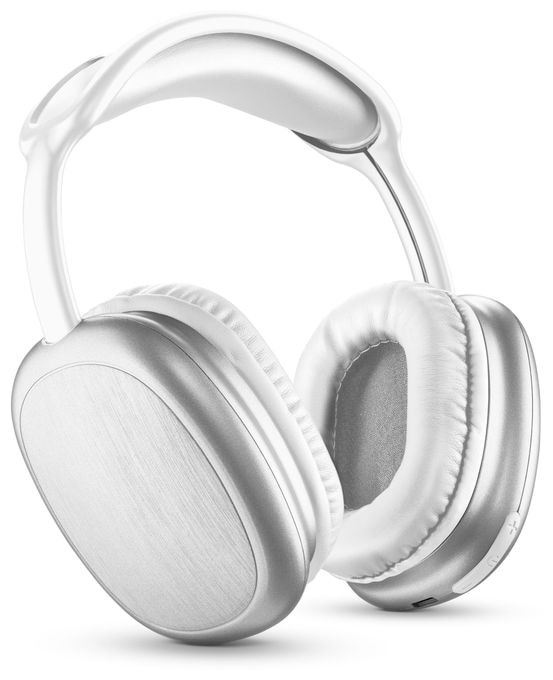 Over Ear Bluetooth Kopfhörer kabellos 22 h Laufzeit USB Typ-C  Maxi2 (Weiß) 