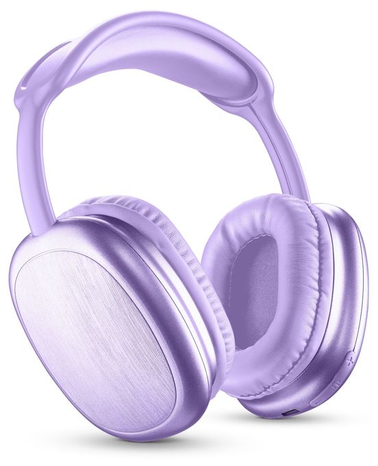 Over Ear Bluetooth Kopfhörer kabellos 22 h Laufzeit USB Typ-C  Maxi2 (Violett) 
