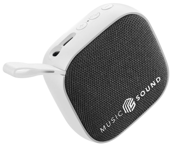 3 W Bluetooth Lautsprecher Laufzeit bis 4 h  Mini (Weiß) 