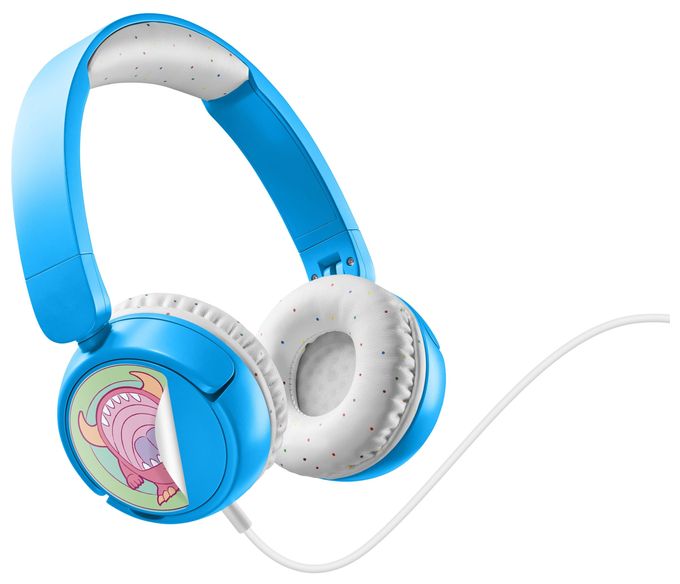 Kopfhörer Kabelgebunden USB Typ-C  Play Patch Kids (Hellblau) 