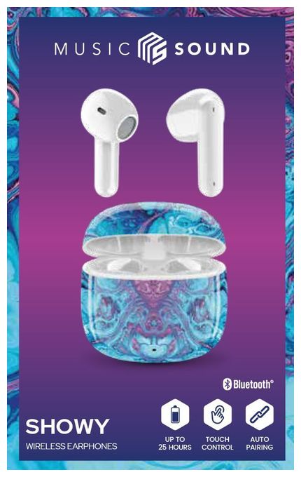 In-Ear Bluetooth Kopfhörer Kabellos TWS  Showy (Hellblau) 