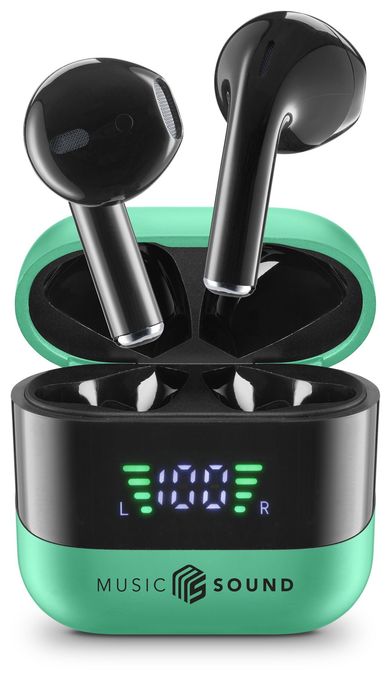 In-Ear Bluetooth Kopfhörer Kabellos TWS 6 h Laufzeit  Spark (Grün) 