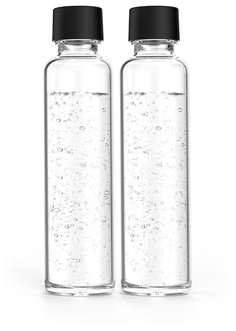 Glas Karbonisiererflasche 600 ml Logan 10028181 Logan 2x 600 ml Glassbottle 