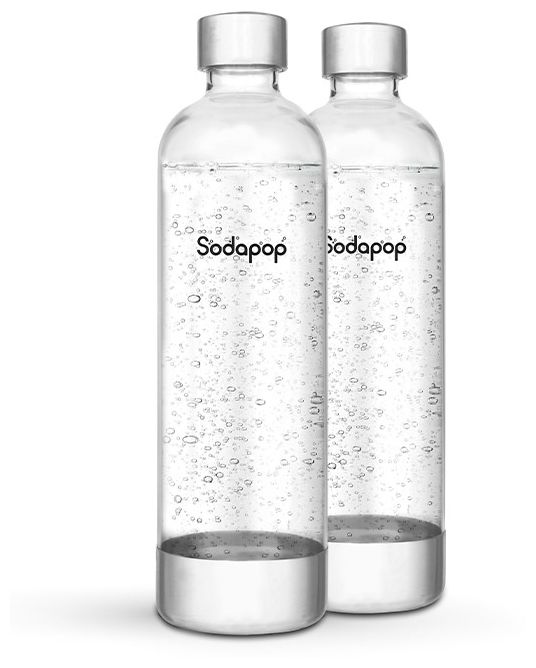 PET, Edelstahl Karbonisiererflasche 850 ml Cooper 10028727 Cooper PET-Flaschen 2x 850 ml 