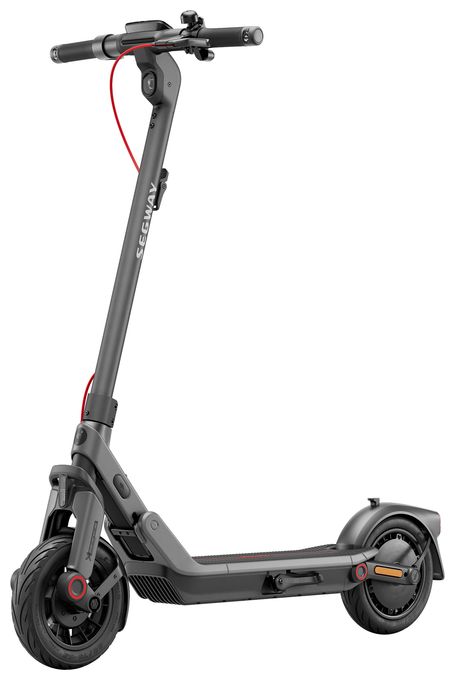 400 W E-Scooter bis 50 km Reichweite 17,5 kg  Ninebot E3 D (Schwarz) 