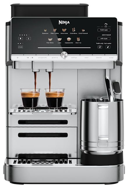 Kaffeevollautomat 15 bar 2,0 l AutoClean  AE1001EU AutoBarista (Silber) 