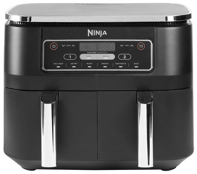 Doppel Heißluftfritteuse 7,6 l 2470 W  AF300EU (Schwarz) 