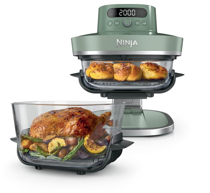 Heißluftfritteuse 5,7 l 2000 W  AS090EUGN Crispi Pro 5-in-1 (Grün) 