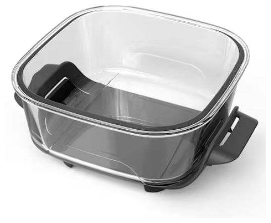 Container Quadratisch 1,4 l Glas  Crispi TempWare Glasbehälter (Transparent) 