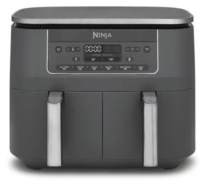 Doppel Heißluftfritteuse 7,6 l 2400 W  DZ300EU (Grau) 