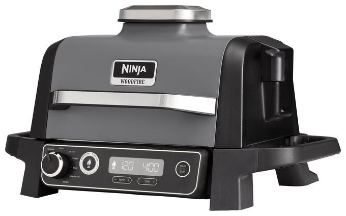 1 Zone(n) 2400 W  OG701EU Woodfire Outdoor Grill (Schwarz) 